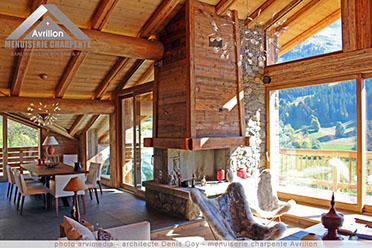 Entreprise Avrillon La Clusaz Haute Savoie menuiserie charpente