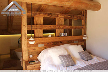 Entreprise Avrillon La Clusaz Haute Savoie menuiserie charpente construction neuf ou rénovation chalet de montagne