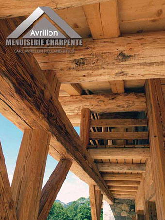 Entreprise Avrillon, rénovation réparation chalet montagnard travaux de qualités méthode de construction traditionnelle
